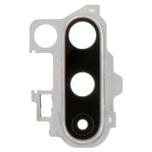 Glass Camera Lens & Bezel Bracket for OnePlus 8 Pro (Silver)