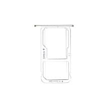 SIM & microSD Card Tray for Huawei Honor 8 (Dual, Pearl White)