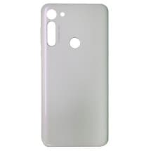 Back Plastic for Motorola Moto G8 (Pearl White) [Premium]