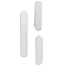 Cosmetic Power & Volume Button Set for Apple iPhone 16 Pro & 16 Pro Max (White Titanium)
