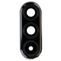 Glass Camera Lenses & Bezel Bracket for Samsung Galaxy A36 (Black) [Premium]