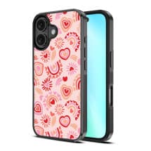 MYBAT Design Lab Case for Apple iPhone 16 (Beaming Love)