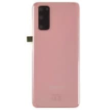 Back Glass & Camera Lens for Samsung Galaxy S20 (Cloud Pink) [OEM Service Pack]