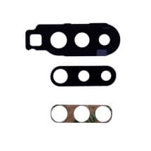 Glass Camera Lens & Bezel Bracket for Samsung Galaxy A90 5G (Black)