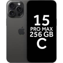 Apple iPhone 15 Pro Max 256GB Unlocked (Black Titanium) [Grade C]