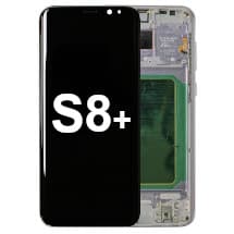 OLED & Frame Assembly for Samsung Galaxy S8+ (Orchid Gray) [Aftermarket]