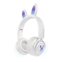 HyperGear Light-Up Bunny Wireless Headphones (White)