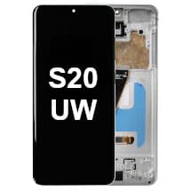 OLED & Frame Assembly for Samsung Galaxy S20 UW (Cloud White) [Aftermarket]