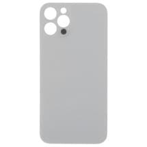Big Hole Back Glass for Apple iPhone 12 Pro (Silver) [Aftermarket]