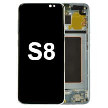 OLED & Frame Assembly for Samsung Galaxy S8 (Coral Blue) [Premium]