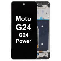 LCD & Frame Assembly for Motorola Moto G24 & G24 Power [Premium]