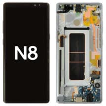 OLED & Frame Assembly for Samsung Galaxy Note 8 (Orchid Gray) [Premium]