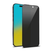 MYBAT Pro Full Coverage Tempered Glass Screen Protector for Apple iPhone 16 Pro Max (Privacy)