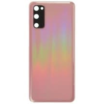 Back Glass & Camera Lens for Samsung Galaxy S20 (Cloud Pink) [Aftermarket]