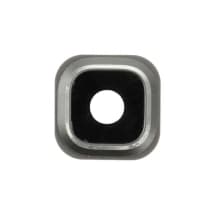Glass Camera Lens & Bezel Bracket for Samsung Galaxy Note 5 (Silver)