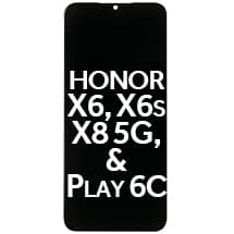 LCD Assembly for Huawei Honor X6, X6s, X8 5G, & Play 6C [Premium]
