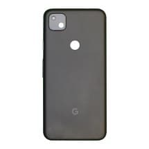 Back Plastic for Google Pixel 4a (Just Black) [Premium]