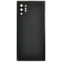 Back Glass & Camera Lens for Samsung Galaxy Note 10+ (Aura Black) [Aftermarket]