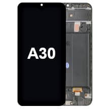 OLED & Frame Assembly for Samsung Galaxy A30 [Premium]