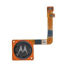 Fingerprint Scanner for Motorola Moto G7 (Ceramic Black) [Premium]