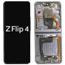 Inner OLED & Frame Assembly for Samsung Galaxy Z Flip4 (Blue) [OEM Service Pack]