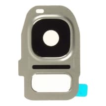 Plastic Camera Lens & Bezel Bracket for Samsung Galaxy S7 & S7 Edge (Silver)