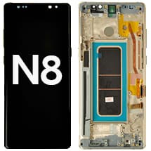 OLED & Frame Assembly for Samsung Galaxy Note 8 (Maple Gold) [Premium]