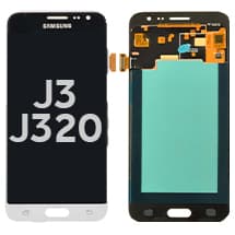 OLED Assembly for Samsung Galaxy J3 (2016) (White) [Premium]
