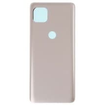Back Plastic for Motorola Moto G 5G (Frosted Silver) [Aftermarket]