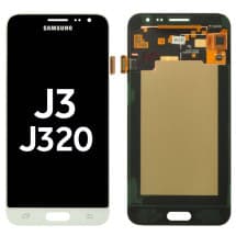 OLED Assembly for Samsung Galaxy J3 (2016) (White) [OEM Service Pack]