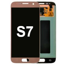 OLED Assembly for Samsung Galaxy S7 (Pink Gold) [Premium]