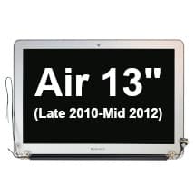 LCD Assembly for Apple MacBook Air 13" (Late 2010-Mid 2012) (Silver) [OEM Pull]