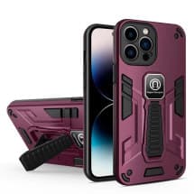 CLICK Static Case for Apple iPhone 16 Pro Max (Burgundy)