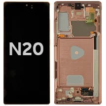 OLED & Frame Assembly for Samsung Galaxy Note 20 (Mystic Bronze) [Premium]