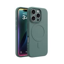 CLICK Slim Silicone Case for Apple iPhone 16 Pro (Green)