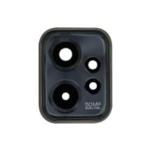 Glass Camera Lenses & Bezel Bracket for Motorola Moto G Power (Mineral Black) [Genuine OEM]
