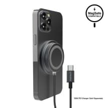 Naztech 15W Magnetic Fast Wireless Charger (Black)