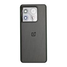 Back Glass & Camera Lenses for OnePlus 10T (Moonstone Black) [Premium]