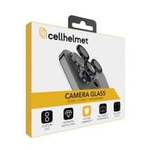 Cellhelmet Tempered Glass Individual Camera Lens Protector for Apple iPhone 15 Pro & 15 Pro Max
