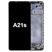 LCD & Frame Assembly for Samsung Galaxy A21s [OEM Service Pack]