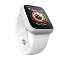 Cellhelmet Bumper Case for Apple Watch 41mm (Silver)