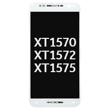 LCD & Frame Assembly for Motorola Moto X Style & X Pure (White)
