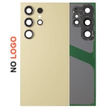 Back Glass & Camera Lenses for Samsung Galaxy S24 Ultra (Titanium Yellow) [Aftermarket]