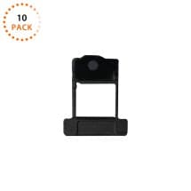 Flash Bracket & Microphone Mesh for Apple iPhone XR (White) (10 Pack)