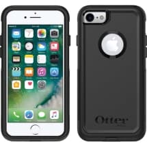 OtterBox Commuter Case for Apple iPhone 7, 8, & SE (2020 & 2022) (Black)