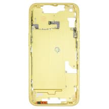 Mid Frame Assembly for Apple iPhone 14 (US, Yellow) [Aftermarket]