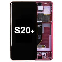 OLED & Frame Assembly for Samsung Galaxy S20+ (Aura Red) [OEM Service Pack]