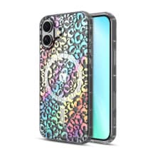 MYBAT Pro Mood Case for Apple iPhone 16 (Holographic Leopard)