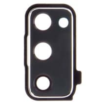 Glass Camera Lens & Bezel Bracket for Samsung Galaxy S20 FE (Cloud White)