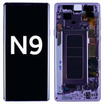 OLED & Frame Assembly for Samsung Galaxy Note 9 (Lavender Purple) [OEM Service Pack]